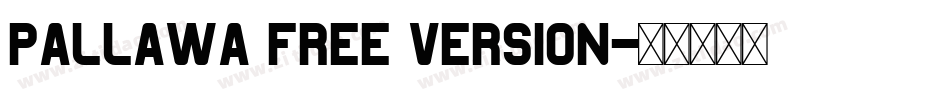 Pallawa free version字体转换